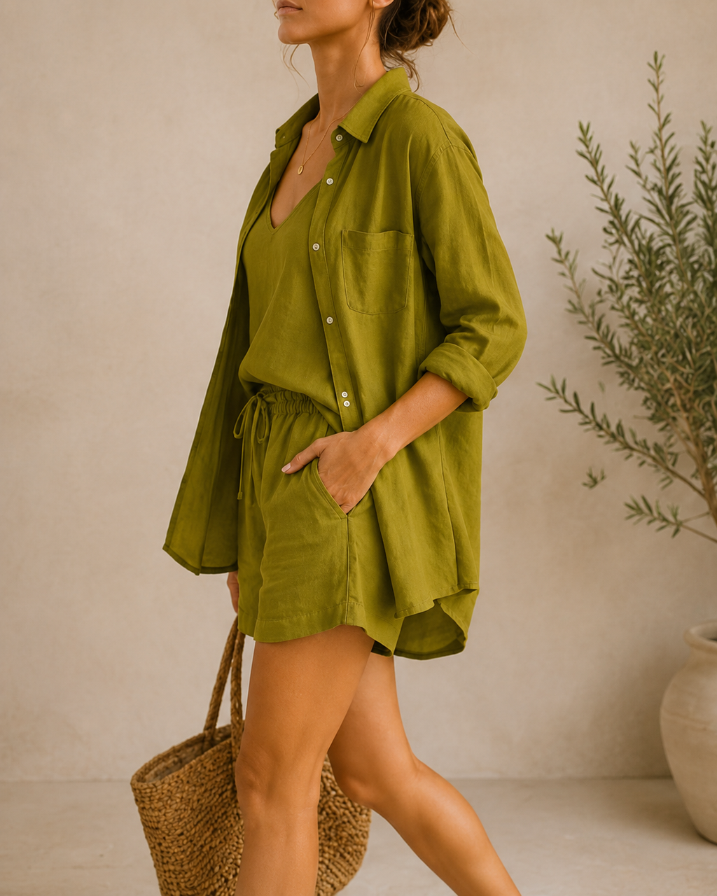 Matilde | Set in Lino 3 Pezzi
